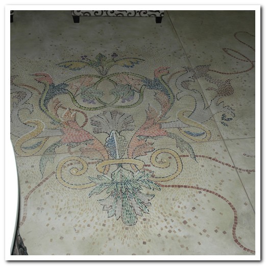 Interiors Lightweight Concrete Mosaic